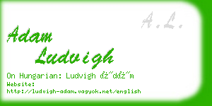 adam ludvigh business card